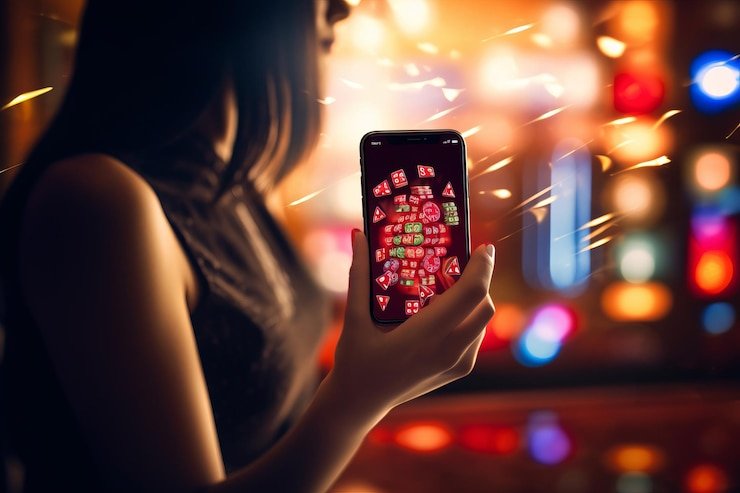 Ilustrasi teknologi streaming dan keamanan data di platform atm189